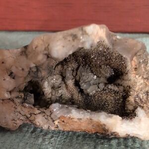 Agate With Drusy Crystals #7